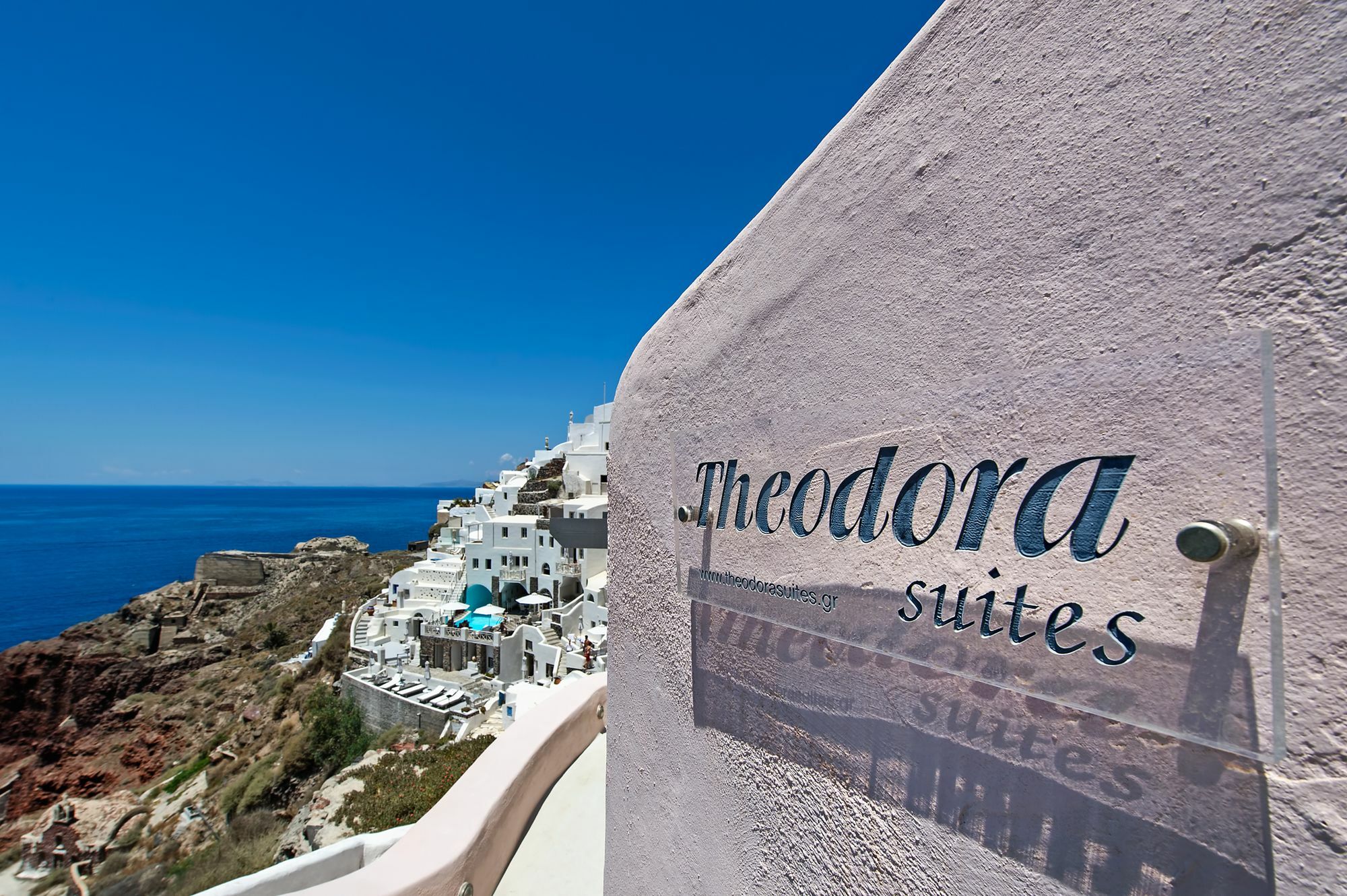 Theodora Suites (Adults Only) Oía Exteriör bild